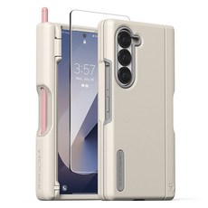 베루스 테라가드 모던 펜커버 자동 힌지 보호 S펜 수납 휴대폰 케이스 + 필름 세트