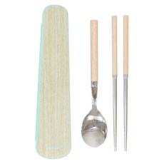 LiLFANT 節省空間的滑動餐具盒套裝, 箱子+勺子+筷子, 混色, 1組