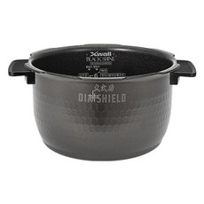 CUCKOO 福庫 鑽石盾黑色亮光塗層內鍋, 顯色-HD0610H, 1個