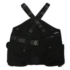 HIGHGROUNDS 露營 登山 釣魚 工裝 快遞背心 多口袋 多功能背心, 黑色