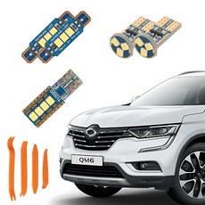 CARTEM 汽車 Luna LED 室內燈 + 拆卸工具 全套, QM6(16年式.09月~19年式.05月), 1個
