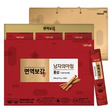 Seoul F&B 免疫寶鑑 男人的早晨 紅蔘 30入 + 購物袋, 1個, 360g