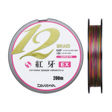 DAIWA UVF Kouga 感測器 12EX+SI 12 層紗 0.6 號, 透明, 1個