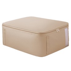 Living Konggam 大容量衣物毛毯收納整理袋, 象牙白, 大(54 x 42 x 20 cm), 1個