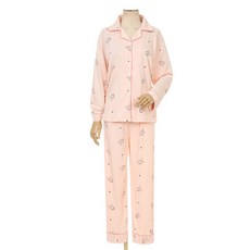 페이지플린 링클 하트 파자마 상하의 세트 P4CSE006C