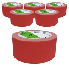 신흥테이프 마스킹 테이프 빨강 48mm x 40m, 6개