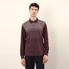 인디안 남성용 스트라이프 그라데이션 티셔츠 MITAL4F8311