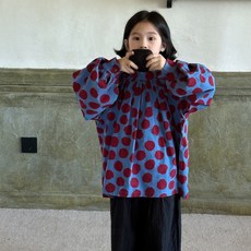 Arbe 女童 Newlit 圓點上衣