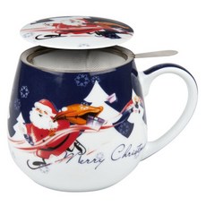 코니츠 크리스마스 망머그컵 420ml, 산타, 1개