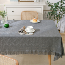 Inart 高級餐桌布, 90 x 90 cm, T-深灰色, 1個