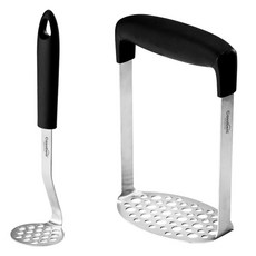 Casabeni 304不鏽鋼馬鈴薯壓泥器2件組, 1套