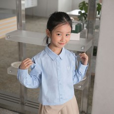 女童 Kitschple 緞帶肩 NB 襯衫