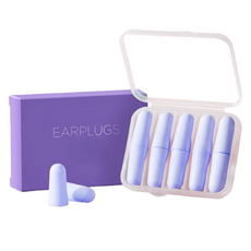 Skyweiz 超強力隔音耳塞 紫色, 1個, 10入