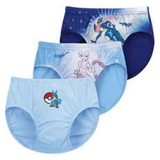 PremierFam 男童款寶可夢防水內褲 3件組