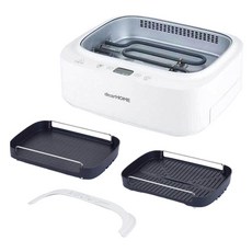 dearhome 清潔方便冒煙的電烤盤 4種組 象牙白, NP-2001W