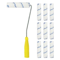 World Clean 油漆滾筒架(100 x 360 mm) + 補充包(150 x 40 mm) 10個, 1套