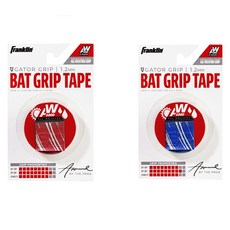 Franklin 球棒握把 2件組 24110, 藍色鍍鉻, 紅色鍍鉻, 1套