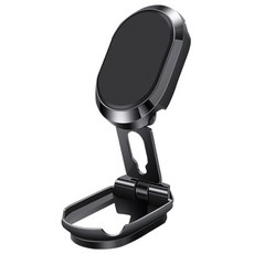 The Zone 可折疊釹超強磁力手機支架 橢圓形, 黑色, 1個