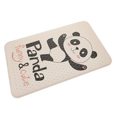 Unheve 每日浴室防滑墊, 16 開心熊貓, 1個