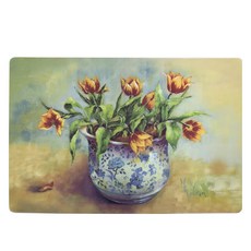 Masi Firenze 鬱金香方形墊, 1個, 38.5cm x 25.5cm, 混合色