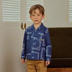 ToTo Heros 男童TH頭巾襯衫