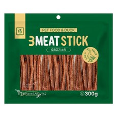 브리더랩 강아지 3미트 육포스틱, 오리고기, 1개, 300g 오리고기, 1개, 300g