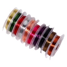 Kakas 美甲金屬線 10件組 KN-A4130, 混色, 1套