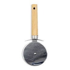 Global TNT 木柄不銹鋼披薩刀, 1個, 混合顏色