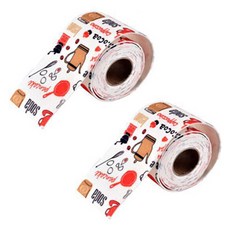 언헤브 패턴 다용도 방수 테이프 01 애프터눈티 레드 8 x 280 cm, 2개