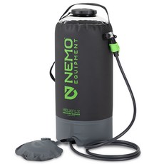NEMO NEMOequipment Helio LX 壓力淋浴便攜式折疊氣壓清洗機, 1組, 黑色