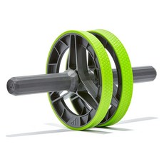 adidas 愛迪達 Fitness 高性能AB健腹輪, ADAC-11407, 黑色 + 綠色