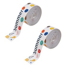 언헤브 네이쳐 다용도 방수 테이프 05 과일 3m x 3.8cm, 2개