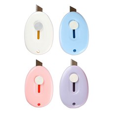 Black Tree 圓形開箱迷你刀, 隨機出貨, 4個