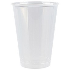 Daesung Enterprise 可重複使用耐熱杯 透明 400ml, 15個, 1入