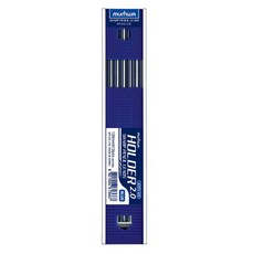 문화연필 홀더 샤프심 파랑 B 2.0mm 12p, 2mm, 1개
