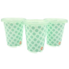 fisher-price 費雪 9個月以上適用果汁吸管杯 3入組, 薄荷綠, 1組