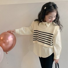 Arbe兒童青少年Harmony襯衫背心套組