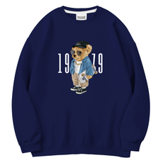 1979熊 Oversize 特殊雙面棉大學T