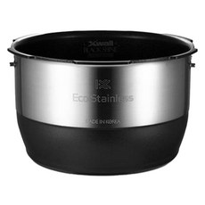 CUCKOO 福庫 生態不鏽鋼寬扁內鍋, 顯色指數-HS10H, 1個