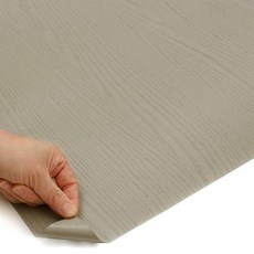 ROSEROSA 室內裝飾貼膜 彩繪木紋素色壁貼 PTG109A, 卡其灰色, 60cm x 50m