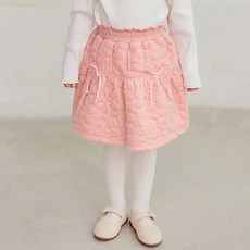 hejmini 女童 Shy 蓬鬆絎縫短裙