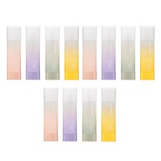 NUSIGN 三角粉彩漸層固體膠 隨機出貨 NS148, 12個, 8g