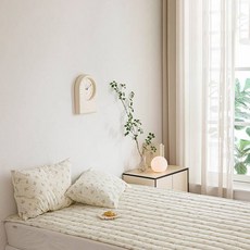 엘레나하임 건조기 가능 모달 누빔 패드, 아멜리아 선셋, 1개