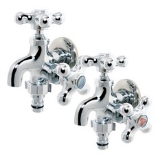 雙向水龍頭 冷水 + 熱水組, 1個