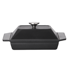 Lacena 電磁爐適用一體成型迷你蒸氣烤盤, 1個, 29cm