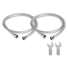 atojet 環保蓮蓬頭軟管 2入, 銀色, 1.5m