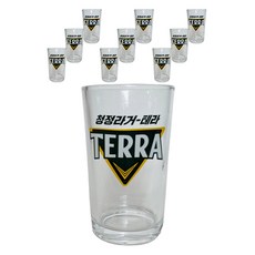HiteJinro Terra 專用啤酒杯, 10個