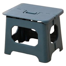 Woni's 北歐風便攜式折疊浴室椅, 海軍藍