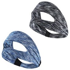 PEONIST 運動VR眼罩 2款組, 1套, 藍色, 黑色