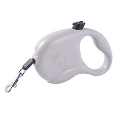 요런개 반려동물 튼튼 댕댕 자동 리드줄, 그레이, 1개